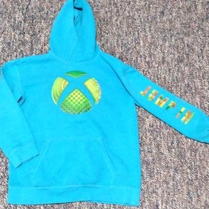 XBOX Kid's XXL Pullover Hoodie "Jump In" on Sleeve Gamer